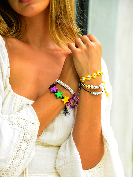 RAINBOW LOVE BRACELET – Venessa Arizaga