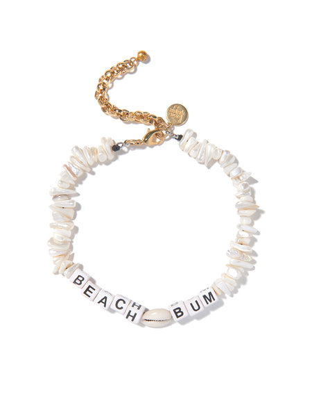 BEACH BUM FRESHWATER PEARL NECKLACE