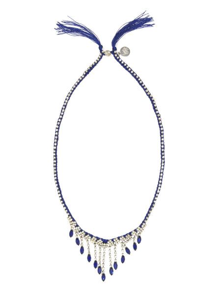 TANGLED UP IN BLUE NECKLACE