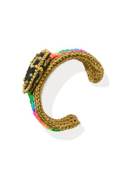LOOK AT THE TIME CUFF (GOLD RAINBOW)