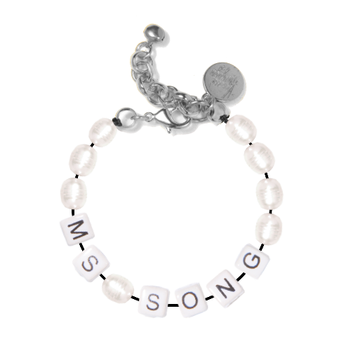 "SAY ANYTHING" CUSTOM 9MM FRESHWATER PEARL BRACELET - Customer's Product with price 123.00 ID T_Zy9C_aCWA8f7nvIq3Rk2l6