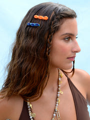 BEACH RAVE HAIR COMB (NEON ORANGE)