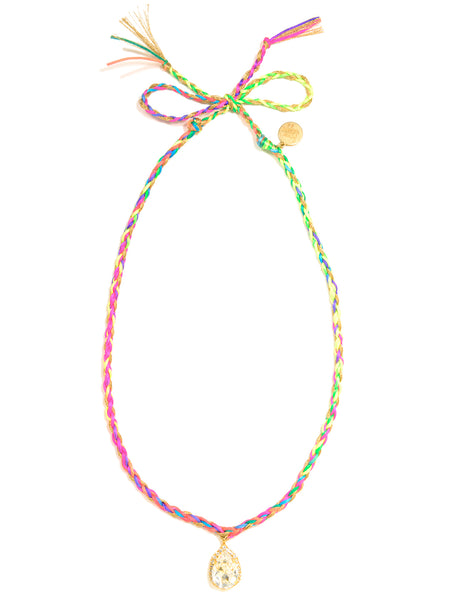TIME TO SHINE NECKLACE (RAINBOW)