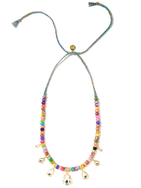 DREAMING IN COLOR NECKLACE (RAINBOW TIE-DYE)