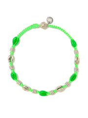 BEACH RAVE NECKLACE (NEON GREEN)