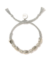 SHIMMERING SHELLS BRACELET (SILVER)