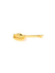 BOMBSHELL BOBBY PIN (COWRIE/GOLD)