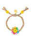 HAPPY FLOWER BRACELET (RAINBOW TIE-DYE) - Venessa Arizaga
