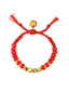 LOVE BRACELET (METALLIC RED)