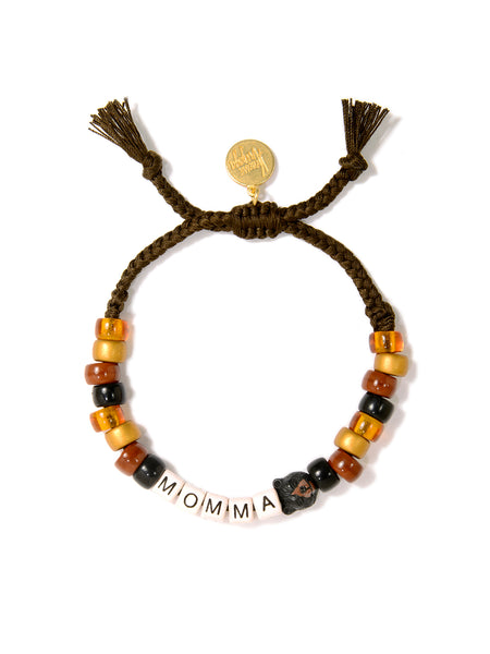 MOMMA BEAR BRACELET (BROWN)