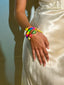 DANCING IN THE STREET BRACELET (NEON RAINBOW)