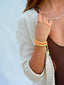 SEAFOAM BRACELET (NEON YELLOW/NEON ORANGE)