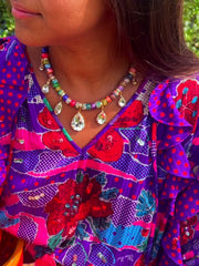DREAMING IN COLOR NECKLACE (RAINBOW TIE-DYE)