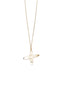 PRAY FOR WAVES NECKLACE GOLD NECKLACE - Venessa Arizaga