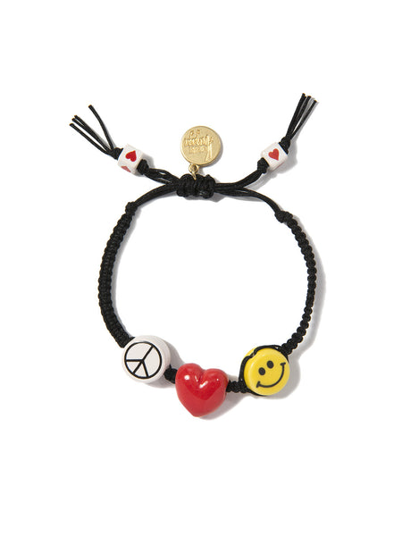 PEACE, LOVE, AND HAPPINESS BRACELET