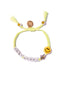 DON'T WORRY BEE HAPPY BRACELET (NEON YELLOW) BRACELET - Venessa Arizaga