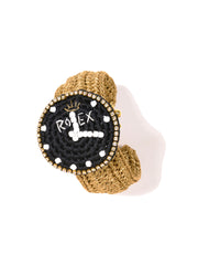 LOOK AT THE TIME CUFF (GOLD)