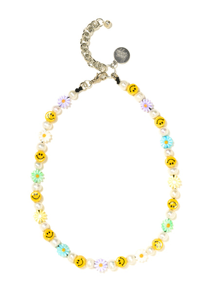 HERE COMES SUNSHINE NECKLACE (PASTEL DAISY)