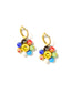 MINI HAPPY FLOWER EARRINGS (RAINBOW)