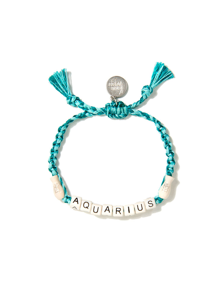 Get Gold Plated Aquarius Zodiac Charm Bracelet at ₹ 1236 | LBB Shop
