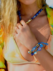 GALACSEA BRACELET (BLUE AND GOLD)