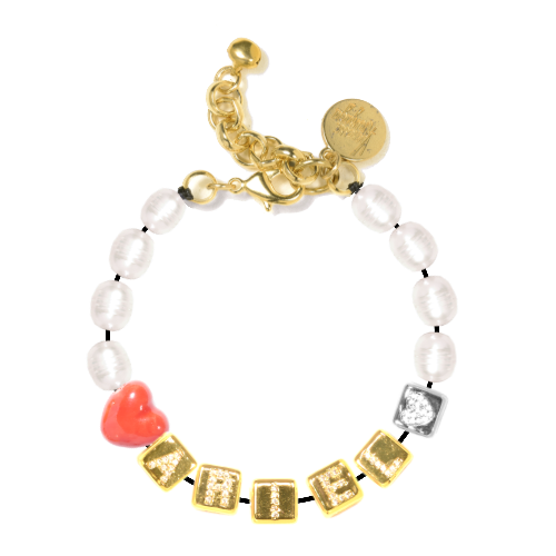 "SAY ANYTHING" CUSTOM FRESHWATER PEARL BRACELET (PAVE) - Customer's Product with price 158.00 ID rlBg74pYQSBXch_3GDGvqDgG